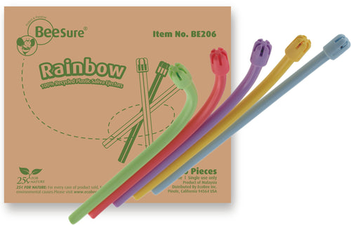BeeSure Rainbow Saliva Ejectors (BE-206)